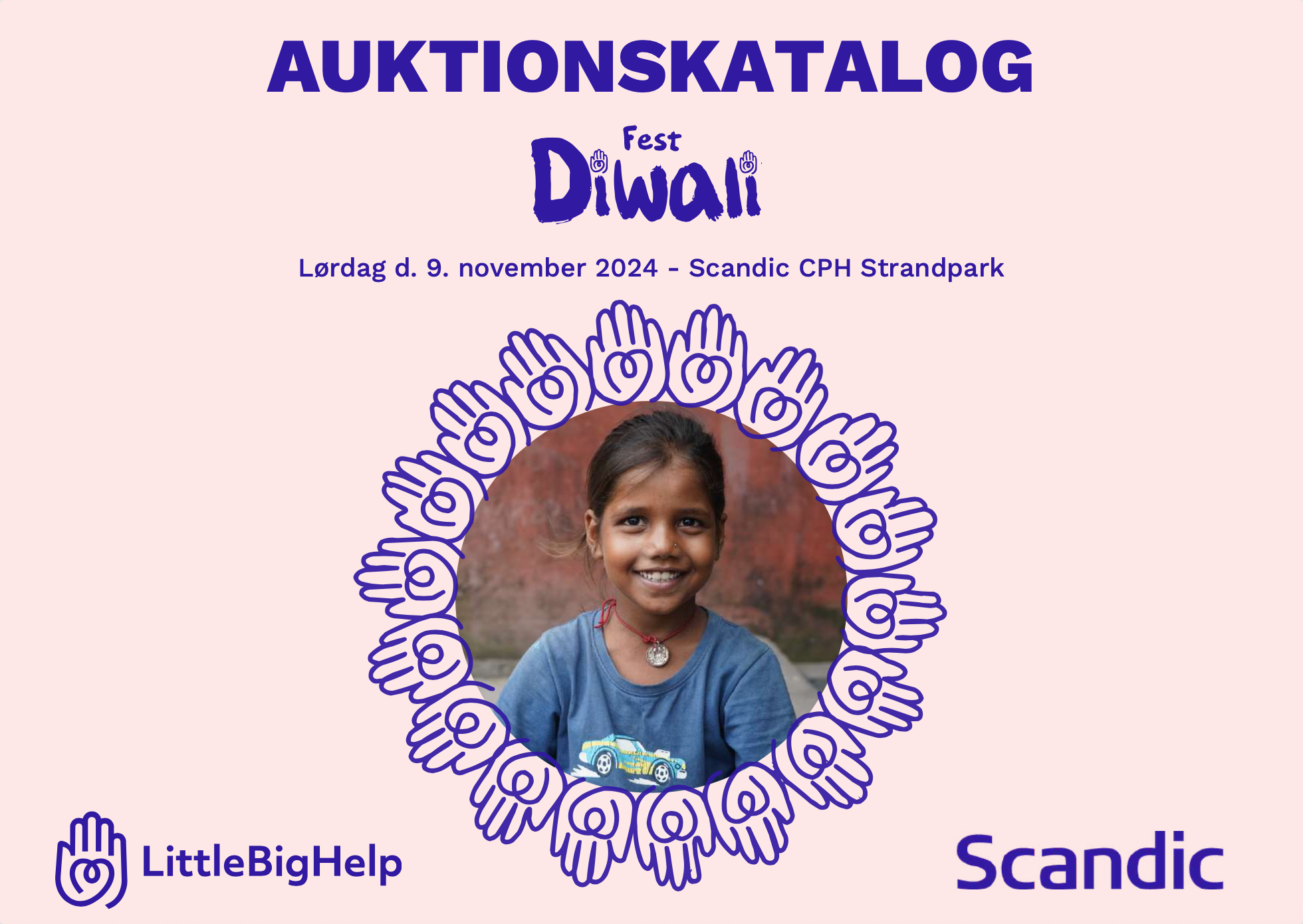 Auktionskatalog til LittleBigHelps FestDiwali 2024