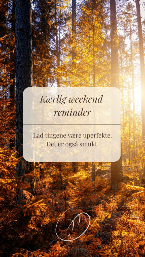 Instagram story med kærlige reminders om at passe på dig selv.