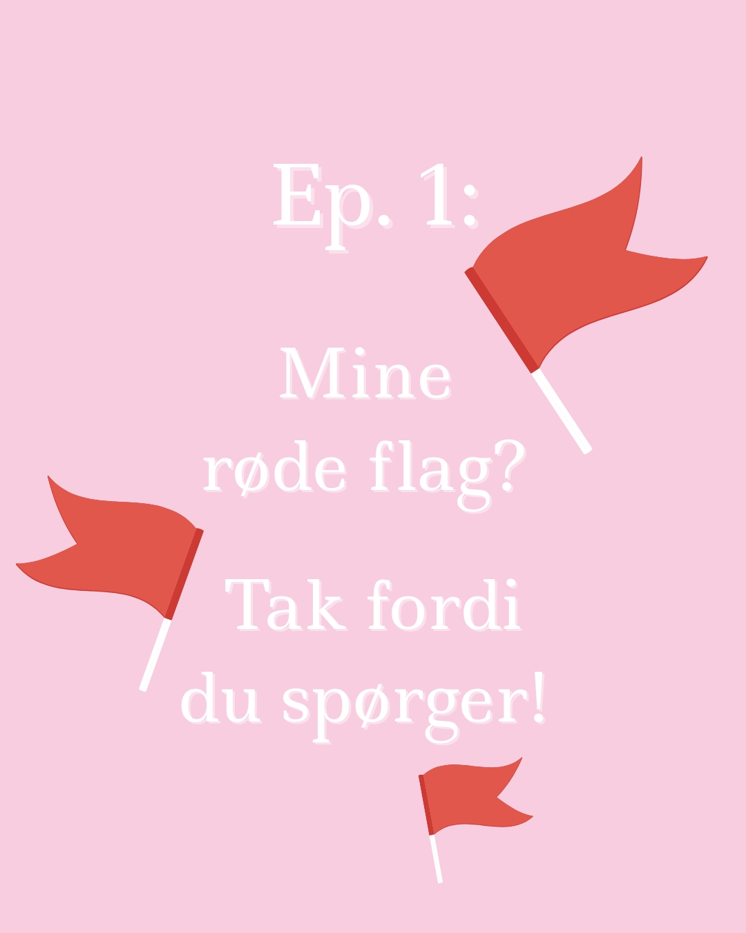 Grafik til episode 1 af min podcast.